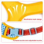 狗背带厂家-可定制中小犬格子设计