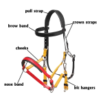 马缰绳厂家-批发时尚PVC塑料高张力