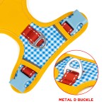 狗背带厂家-可定制中小犬格子设计