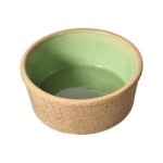 狗碗厂家-680ml炻器可定制圆形食水