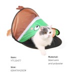 猫隧道厂家-可折叠隐藏处鸭形互动