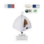 宠物屋厂家-环保索罗娜带可翻转垫