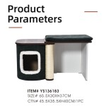 猫窝凳厂家-现代设计四季通用木质家具