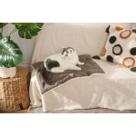 Pet Mat Manufacturer - Soft Linen Style Fabric Plush Fleece Comfortable