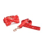 Dog Collar Set Manufacturer - with Bow Colors Bow Tie Adjustable