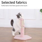 猫秋千厂家-新款设计毛绒抓柱剑麻