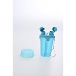 宠物食品分配器厂家-防漏透明视窗便携容器