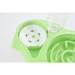 宠物喂食器套装厂家-环保防漏无BPA2合1