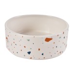 Dog Bowl Supplier - Heavy Ceramic Gloss Medium Durable Food Water