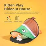 猫隧道厂家-可折叠隐藏处鸭形互动