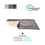 Pet Mat Manufacturer - Soft Linen Style Fabric Plush Fleece Comfortable