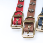 犬类项圈供应商-厂家直供青铜钉PU材料