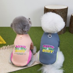 宠物冬季服装供应商-环保泰迪熊两件套