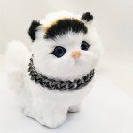 犬类项圈供应商-金属PU链小中型猫