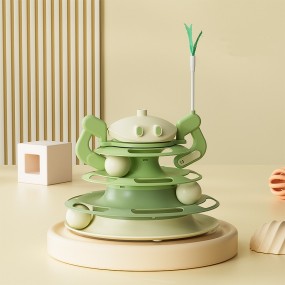 Cat Toy Supplier - Turtle Turntable Track Play Plate