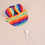 宠物渔夫帽供应商-灯芯绒丝绸奢华夏季防晒