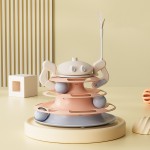 猫玩具供应商-乌龟转盘轨道游戏板