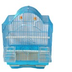 宠物鸟笼供应商-可爱蓝粉色繁殖金属