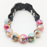 宠物项圈生产商-创意亚克力多巴胺混色