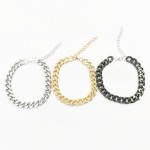 犬类项圈供应商-金属PU链小中型猫