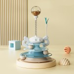 猫玩具供应商-乌龟转盘轨道游戏板