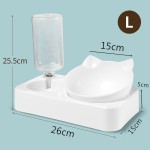 宠物慢食器供应商-优质塑料双碗