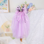 夏季犬类服装供应商-直销纱布裙星星