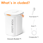 Smart Pet Food Container Factory - Vacuum Sealed for Cat Food Dry Storage