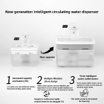 智能饮水机厂家-静音LED灯运动感应过滤