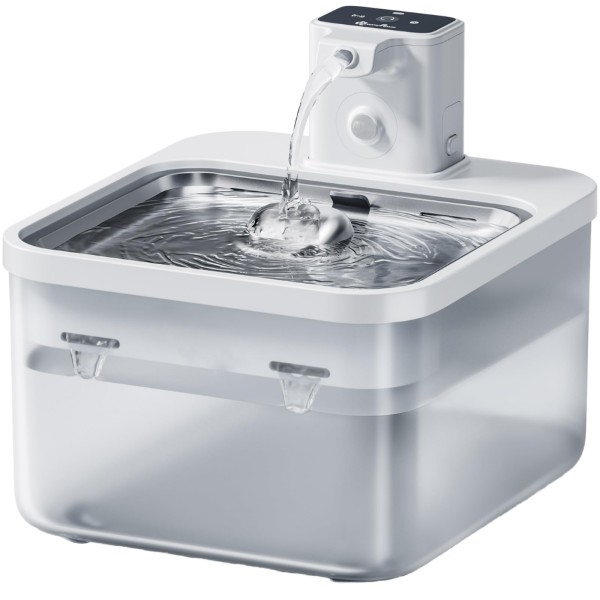 自动饮水机厂家-热销4000mAh无线感应塑料