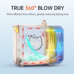 宠物吹毛箱厂家-67L自动语音控制高效