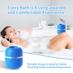 水过滤球厂家-便携蓝色浴缸8种过滤材料