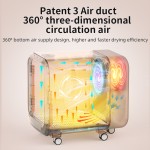 宠物烘干房厂家-180L美容控制360度高效