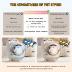 宠物烘干机厂家-可定制logo自动去毛手套滚筒