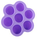 婴儿食品存储生产商-7杯可重复使用冷冻盘