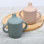 硅胶学饮杯生产商-耐高温防摔