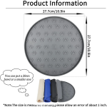 宠物喂食垫供应商-40x30cm水波纹防滑