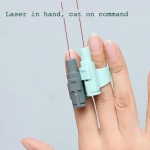 激光逗猫棒厂家-指套激光轻量互动LED指示