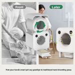 智能猫砂盆厂家-低噪音APP控制多猫监测