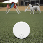 智能追踪器厂家-便携圆形无线钥匙查找宠物用