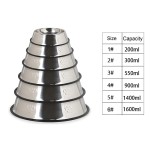 宠物碗厂家-不锈钢防滑底多尺寸