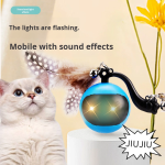 智能猫玩具厂家-环保电动逗球可充电