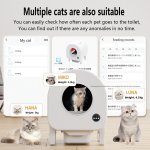 智能猫砂盆厂家-低噪音除臭视频监控自清洁