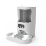 宠物喂食器厂家-4L智能自动高清摄像头单双碗