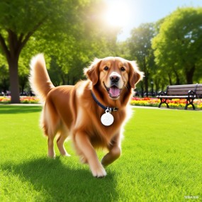 智能追踪器厂家-便携圆形无线钥匙查找宠物用