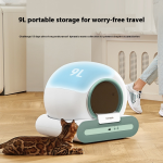 自动猫砂盆厂家-全封闭大号自清洁塑料