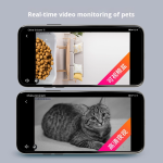 WiFi视频喂食器厂家-宠物智能远程定时环保声控