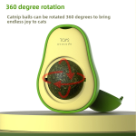 猫咬胶厂家-猫薄荷木天蓼没食子球旋转鳄梨形