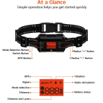 狗训练项圈厂家-精准GPS无线塑料围栏系统