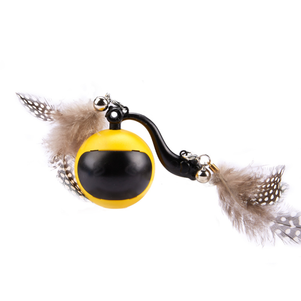 智能猫玩具厂家-环保电动逗球可充电